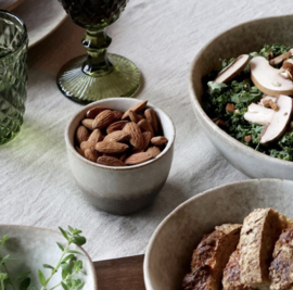 Servies Valence walnut mok