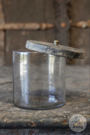 Glazen pot met deksel Lotte large