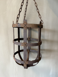 Metalen roestige hanger