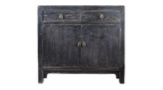 China black commode 2 deurs en 2 lades