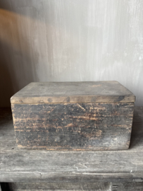 Unieke houten kistje