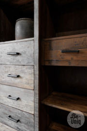 Voorraadkast Pantry oud hout
