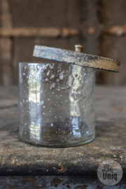 Glazen pot met deksel Lotte medium