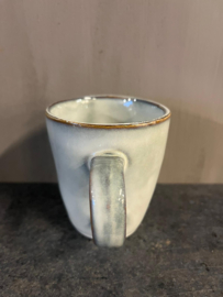 Servies mica tabo senseo beker met oor grijs