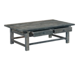 Driftwood salontafel jenong met 2 lades