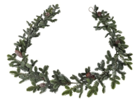 Kunst guirlande Abies Nordmanniana groen