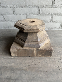 Unieke houten poer nr.4