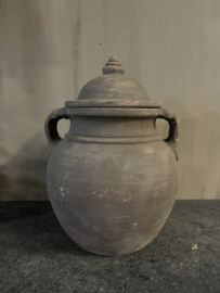 Aura Peeperkorn clay pot fleur S