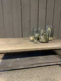 Old barn salontafel met onderplank