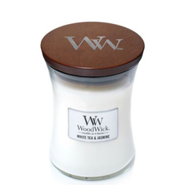 WoodWick candle white tea & jasmine