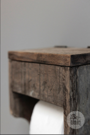 Toiletrolhouder Meno met klepje