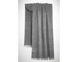 Bufandy sjaal brushed solid koala grey
