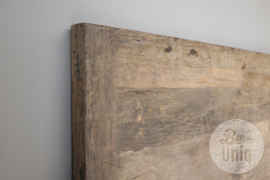 Bed hoofdbord oud hout