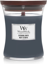 WoodWick candle evening onyx