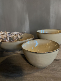 Servies Mica tabo schaal klein creme