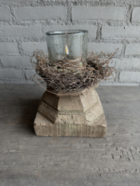 Unieke houten poer nr.1