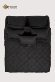 Pure linnen sprei zwart diamond