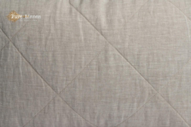 Pure linnen sprei naturel diamond
