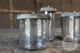 Glazen pot met deksel Lotte large