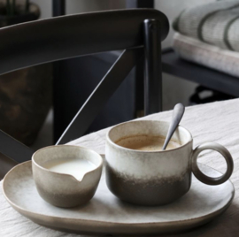Servies Valence walnut kom met schenktuit