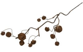 Kunst deco Kerstbel M roest