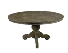 Old barn ronde tafel op 3 poot