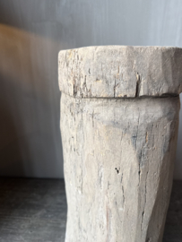 Nepalese houten pot XL nr.3