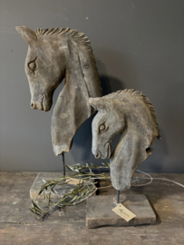 Paardenhoofd op statief S