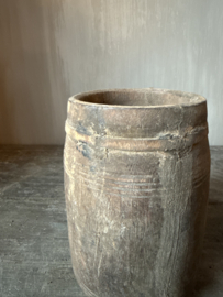 Uniek houten kruikje xs nr.3