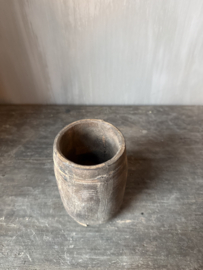 Uniek houten kruikje xs nr.3