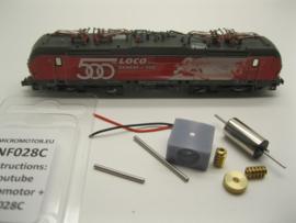 Micromotor NF028C Vectron, BR 193 (DB SBB PKP CD Lokomotion) BLS Re 475, OBB 1293