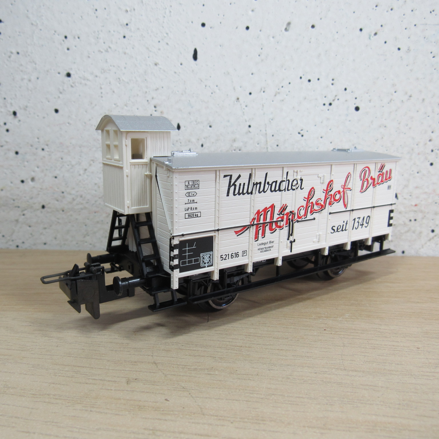 Trix express 33836 Bierwagen Kulmbach in ovp