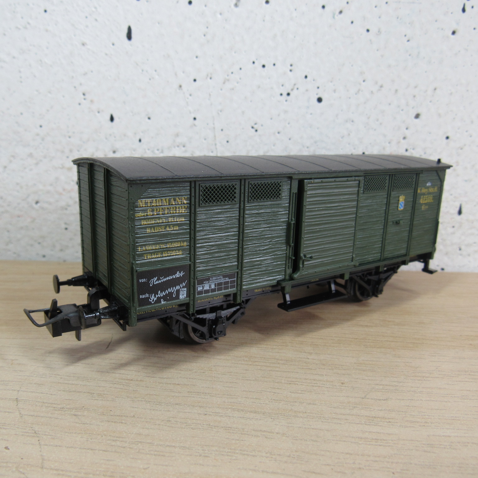 Trix express 52 3602 00 K.Bay.Sts.B gesloten wagen in ovp