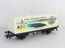 Marklin 4481 Containerdraagwagen (The Blue Flame) in ovp