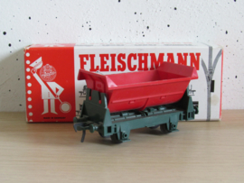 Fleischmann 5500 Kipwagen in ovp (groen/rood)