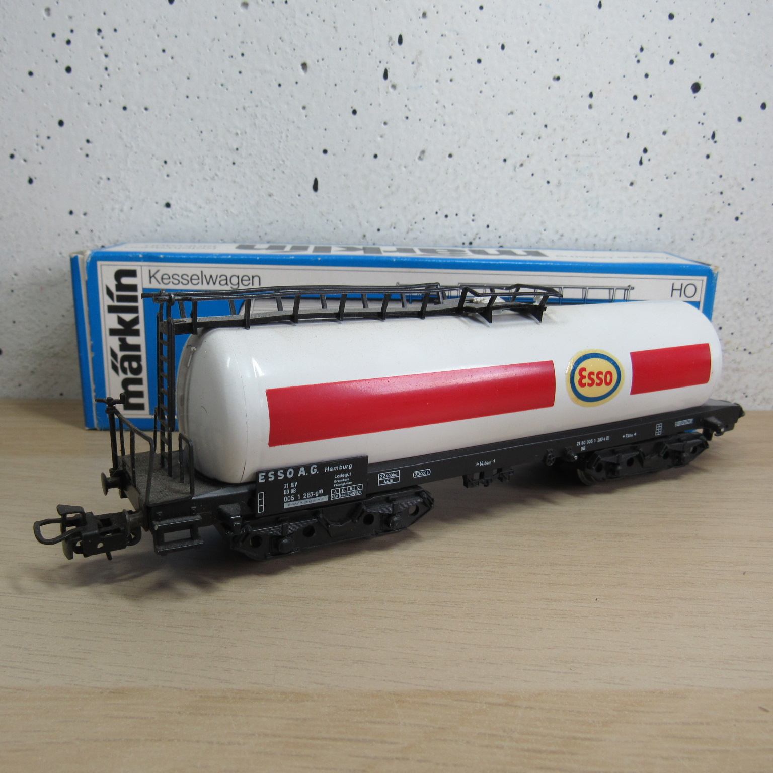 Marklin 4650 DB ESSO ketelwagen in ovp