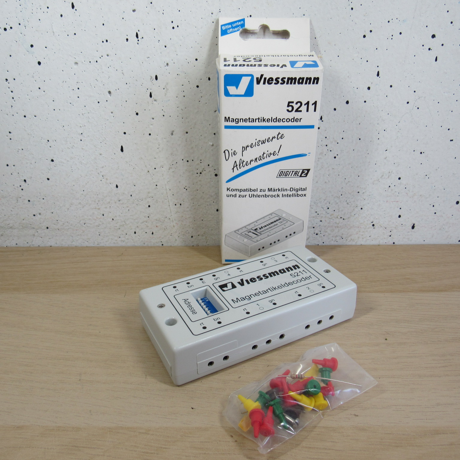 Viessmann 5211 Magneet artikel decoder in ovp
