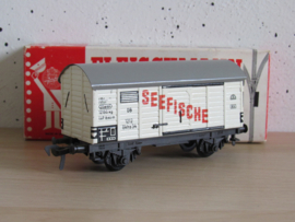 Fleischmann 5042 DB Gesloten goederenwagen (Seefische) (blik) in ovp