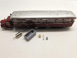 Micromotor HMU003C Modellbahn Union  / Brekina Borgward Sylter Inselbahn
