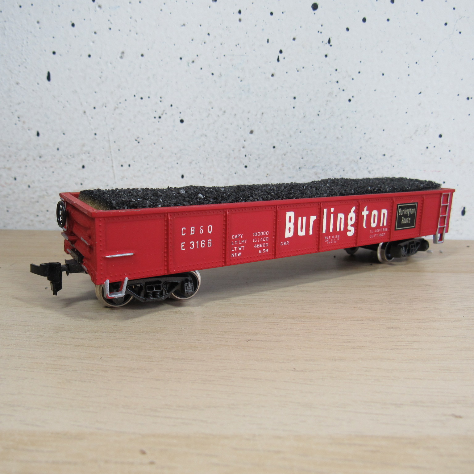Athearn USA Burlington CB&Q bakwagen zonder ovp