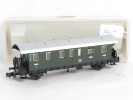 Fleischmann 8063K N DB (‘Donnerbüchse’) 1e/2e klas, type/ontwerp ABi-28, 2-assig, groen in ovp