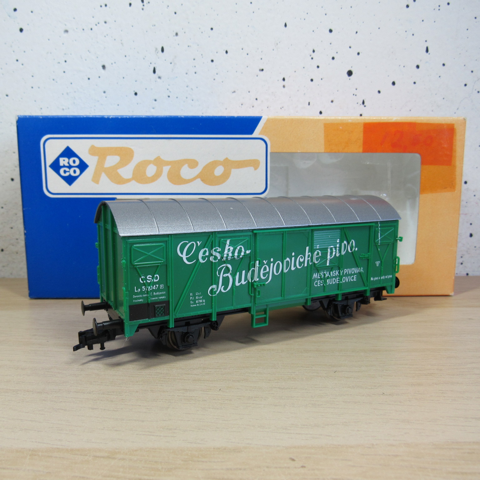 Roco 48034 CSD gesloten wagen in ovp