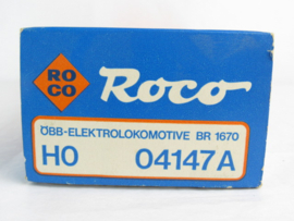 Roco 04147A BR1670 OBB (analoog) electrische locomotief in ovp