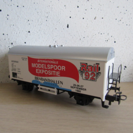 Marklin gesloten wagen (Rail 92) in ovp