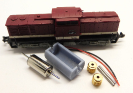 Micromotor NB009G Brawa BR 110, 111, 112, 114, 115, 201, 202, 203, 204, V 100, V 110