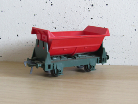Fleischmann 5500 Kipwagen in ovp (groen/rood)