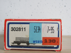 Lima 302811 FS “Thyssenrohr” Platte bakwagen met lading en remmershuisje in ovp