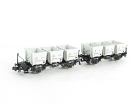 Fleischmann 6660106 N - Dubbele containerwagen, DB