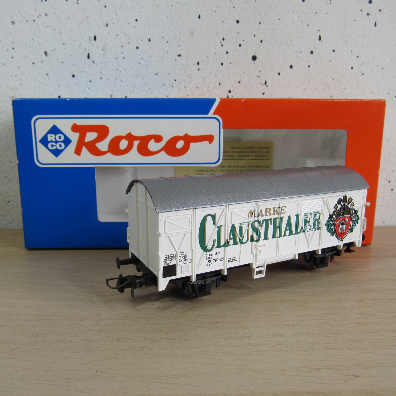 Roco 48033 DB (AC) Gesloten goederenwagen (Clausthaler) in vervangende verpakking