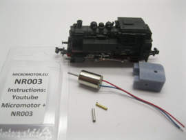 Micromotor NR003 BR 80, BR 237 001, Renfe 030 T